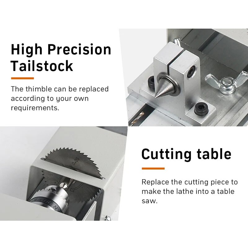 Máquina elétrica de contas de buda, torno multifuncional, centro de giro compacto para lixar madeira, polimento, joias, ferramentas rotativas