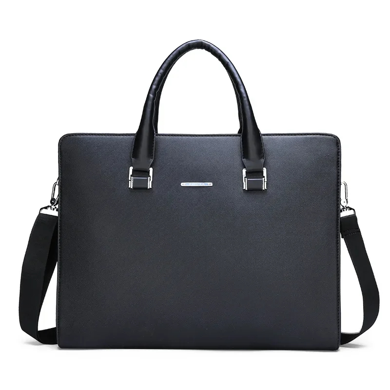 High-Quality Fabric Bag Men's Horizontal Handbag New Fashion Computer Bag High Quality Casual Shoulder Messenger Bag 2025
