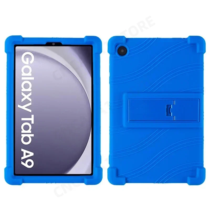Para Samsung Tab A9 8,7 "funda para tableta SM-X110 SM-X115 funda de silicona suave a prueba de golpes para Galaxy Tab A9 + SM-X210 SM-X215 SM-X216B