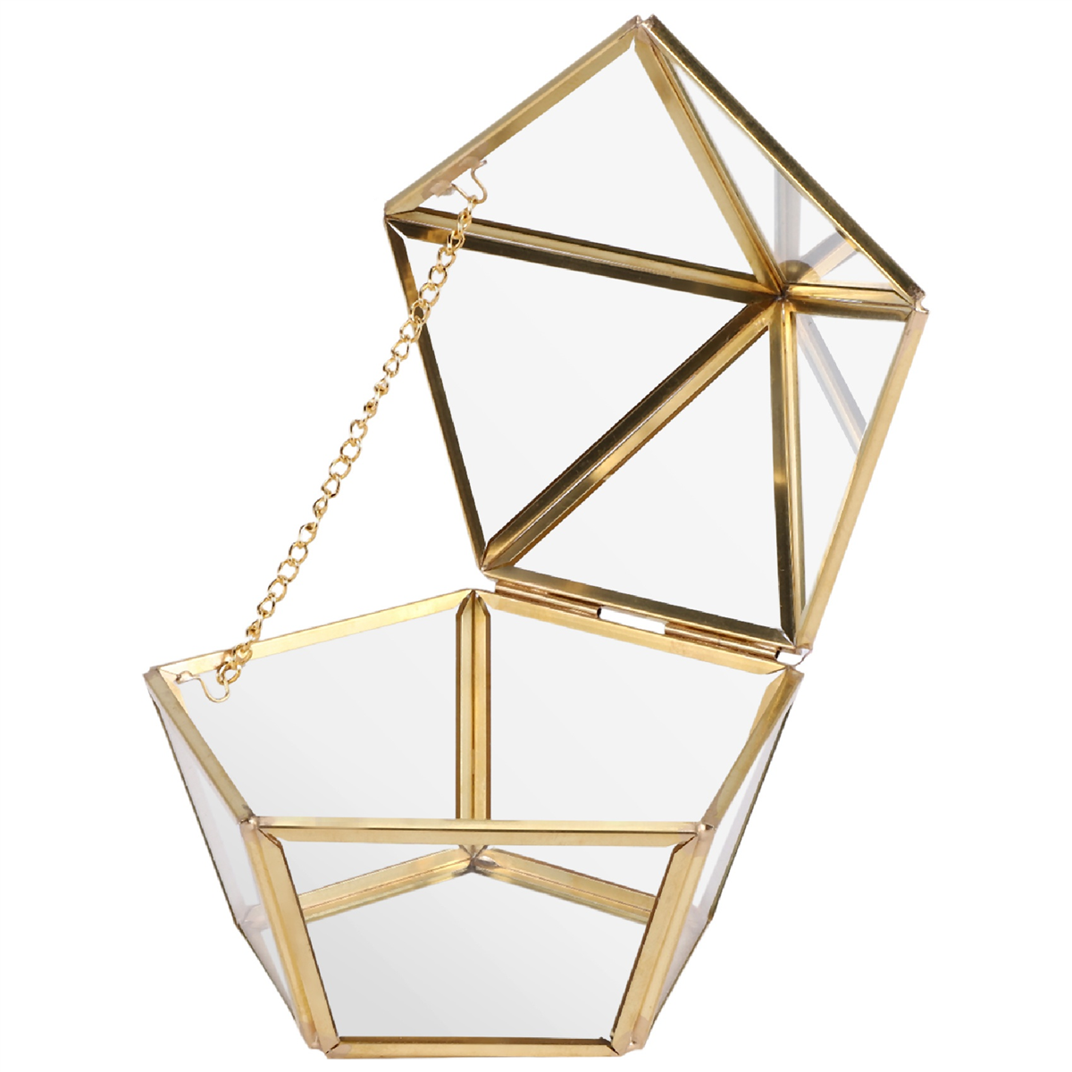 Glas Ring Box Hochzeit Schmuck Fall Unsterbliche Blume Glas Abdeckung Hause Dekoration