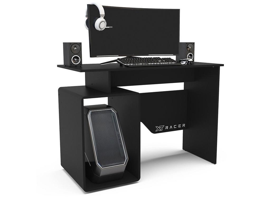 Mesa Gamer XT Racer Art Preto e Branco 1 Nicho