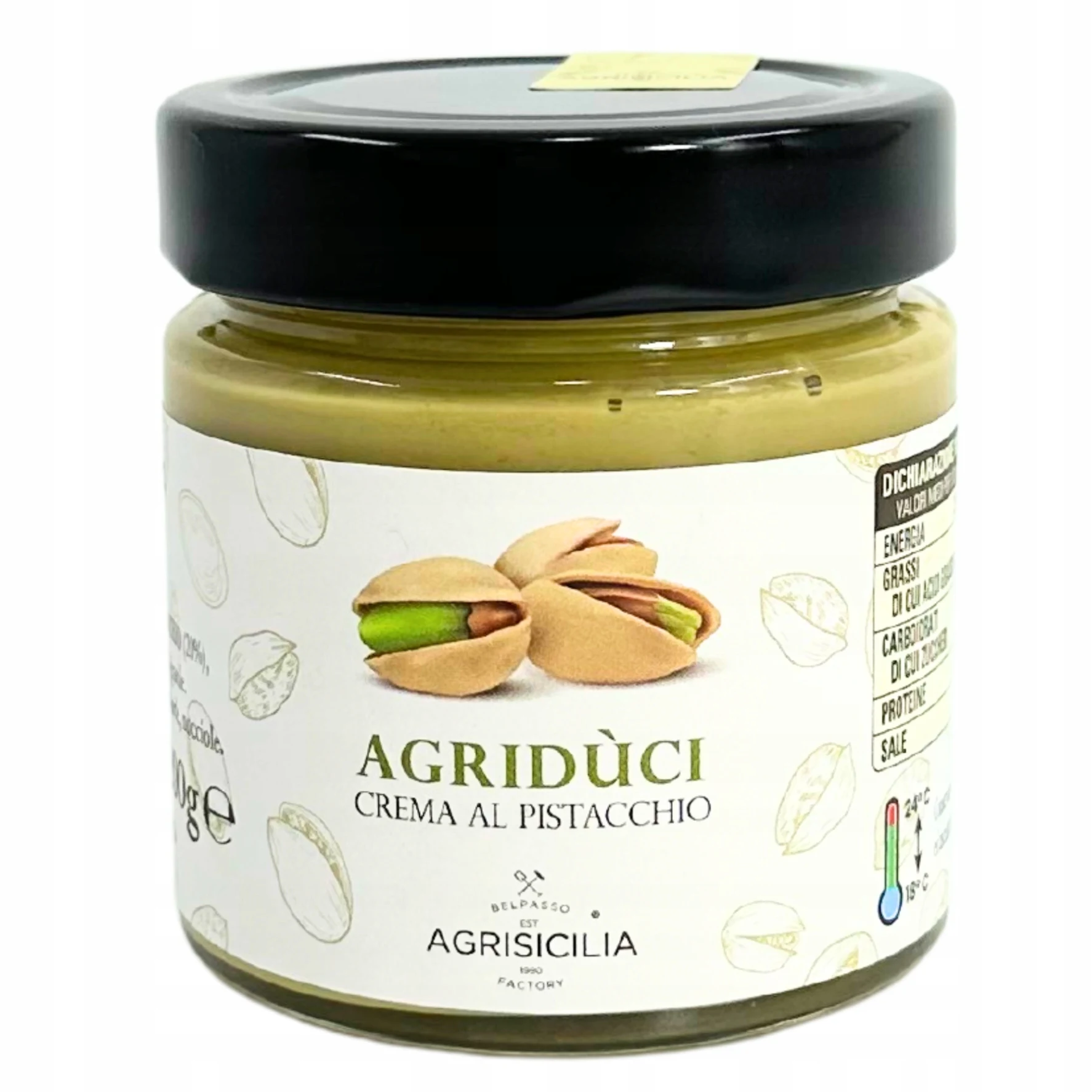 Crema al Pistacchio Agrduci 200g - Agrisicilia Pistazien creme