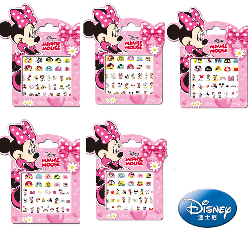 Disney meisjes cartoon bevroren make-up speelgoed nagelstickers speelgoed prinses Mickey Minnie Mouse voor kindercadeau