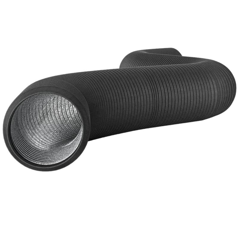 Flexibler 4/6 Zoll Aluminiumrohr, 10/16 Fuß Trockner-Entlüftungsschlauch, robuster 4-lagiger Trockner-Entlüftungsrohr, PVC-Rohr, Belüftungsauspuff