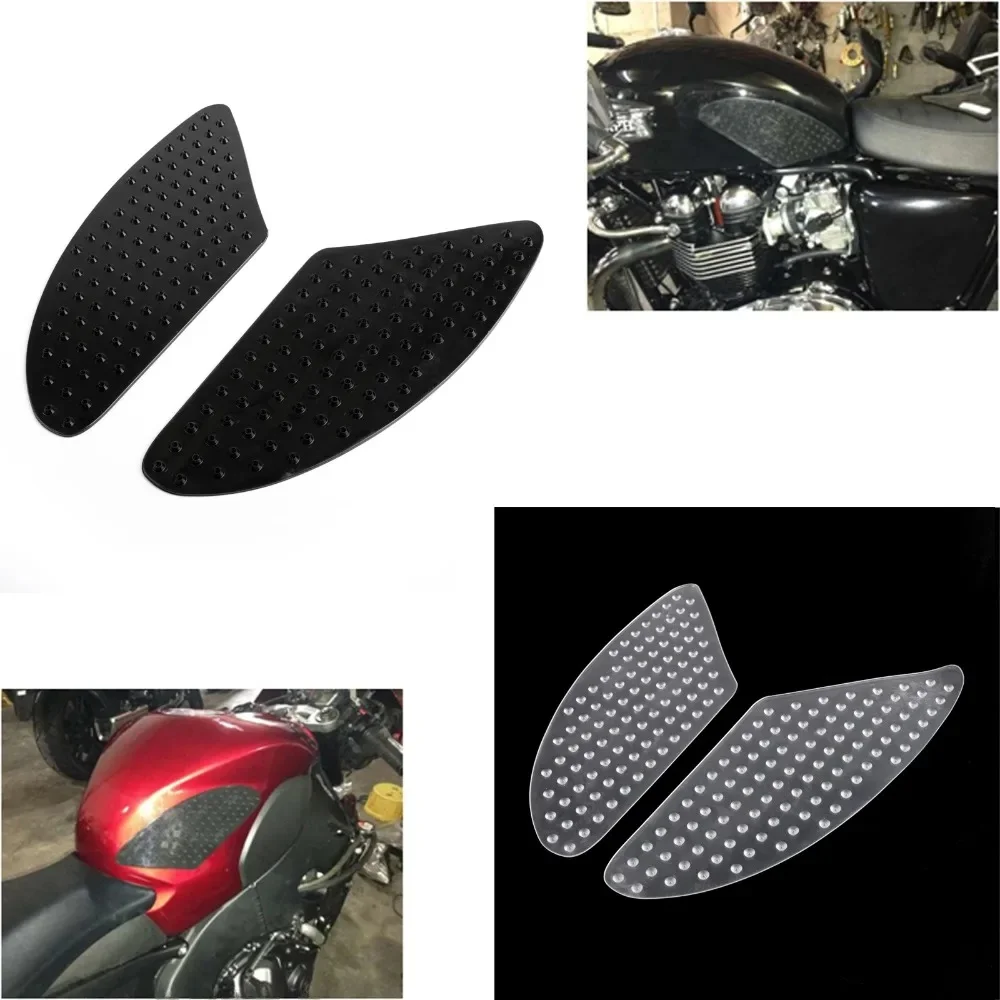 Almofada de tração para tanque, para kawasaki z1000 zx6r, proteção lateral de joelho a gás para yamaha r1 r6 e honda cbr600rr cbr1000rr