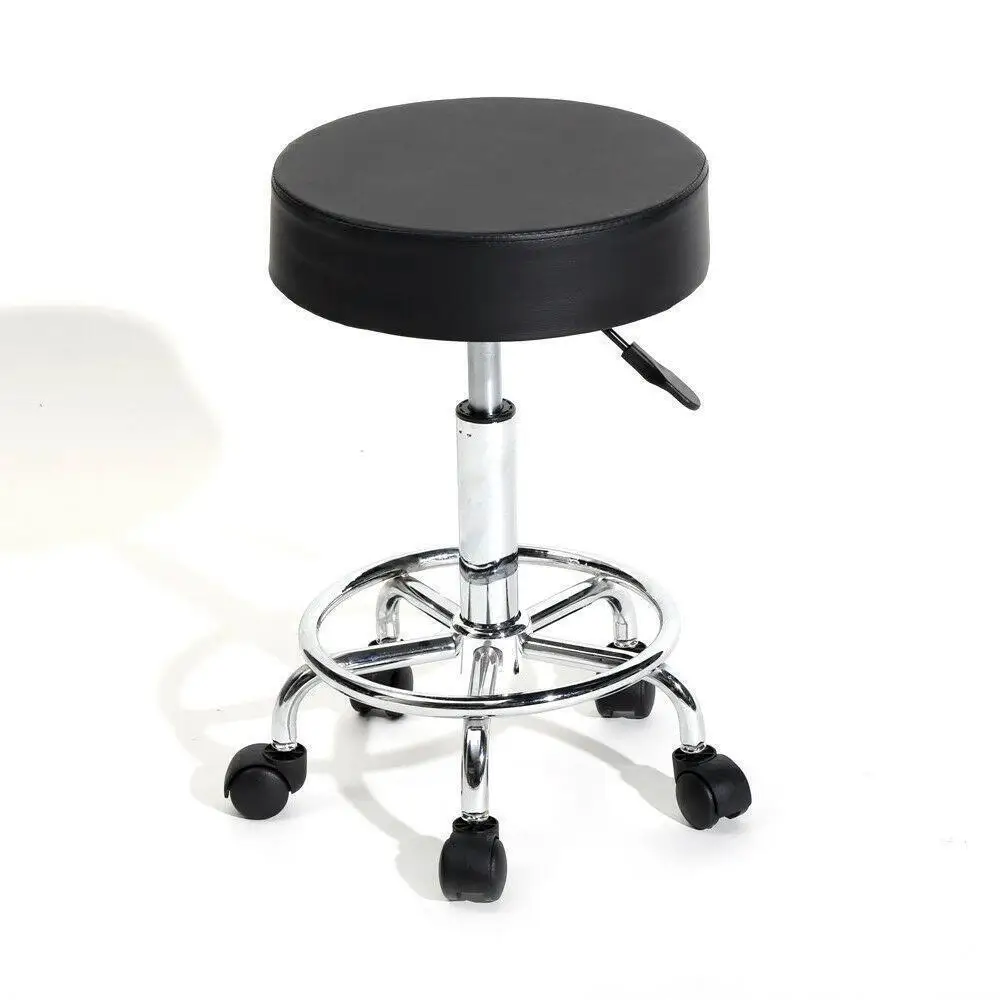 Adjustable Height Rolling Swivel Massage Tattoo Spa Salon Stool