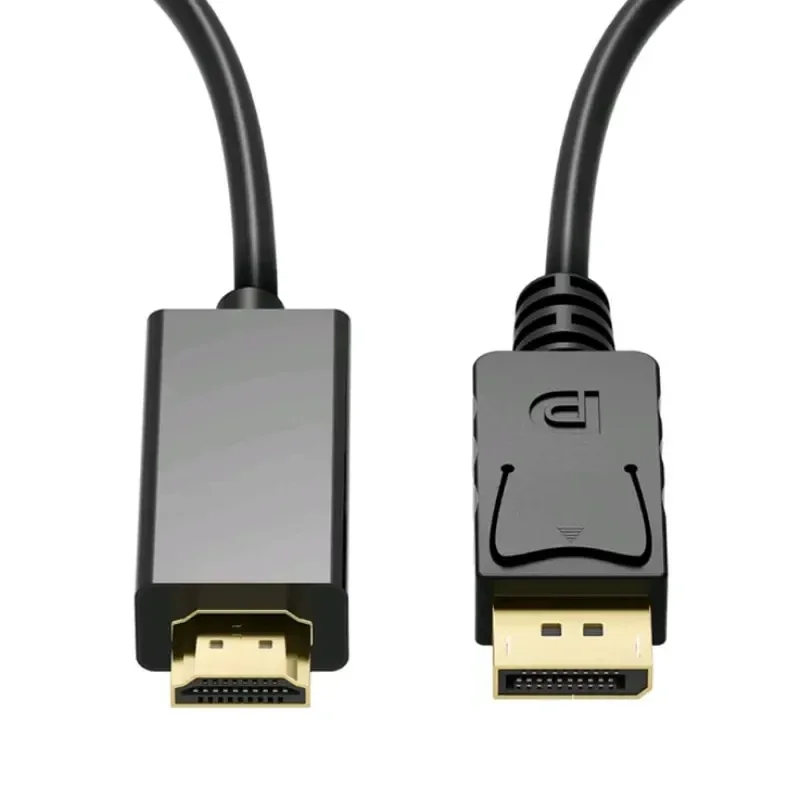 Cabo 4k displayport para hdmi, para pc, laptop, hdtv, projetor, monitor, 3m, adaptador dp para hd, porta de exibição, cabo de áudio e vídeo
