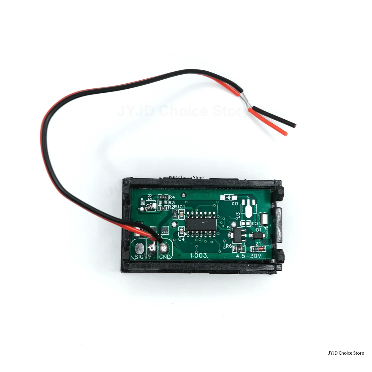 DC 4.5 V-30 V กันน้ําโวลต์มิเตอร์แบบดิจิตอลรถเรือรถจักรยานยนต์ 0.56 นิ้วจอแสดงผล LED โวลต์แรงดันไฟฟ้า Mini เครื่องทดสอบแผงแอมป์มิเตอร์