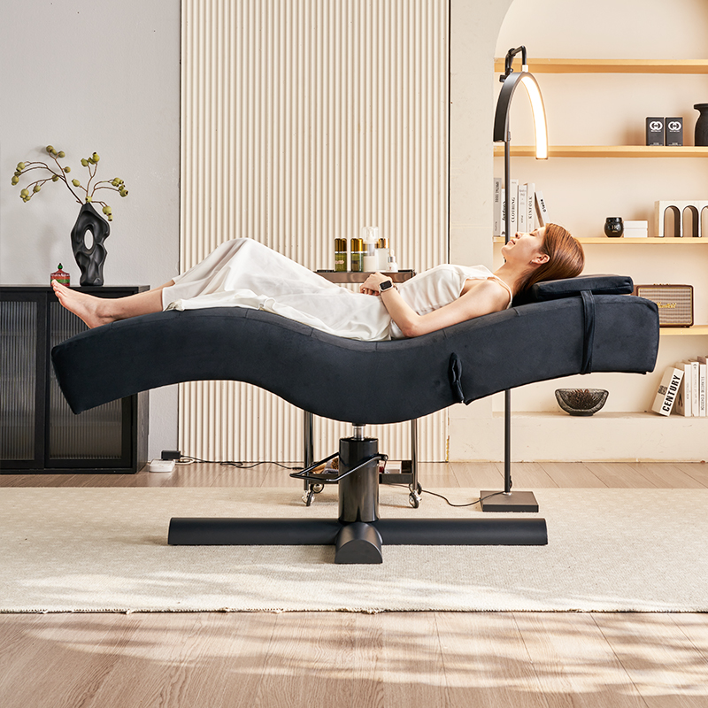 Table de Massage de tête d'hydrothérapie faciale, lits de cils de Salon, lit de soins de beauté, meubles de SPA, chaise longue de loisirs à usage domestique