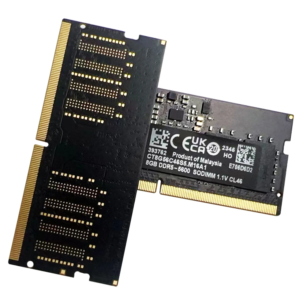 Memoria RAM DDR5 Notebook 4GB 8GB 16GB 32GB 4800MHz 5200MHz 5600MHz PC5 Laptop Memoria Sodimm ddr4 16gb