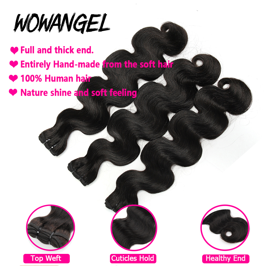 3/4 peças 28 30 Polegada pacotes virgem remy cabelo brasileiro onda do corpo cabelo humano cor natural 100% extensões de peruca de cabelo de seda