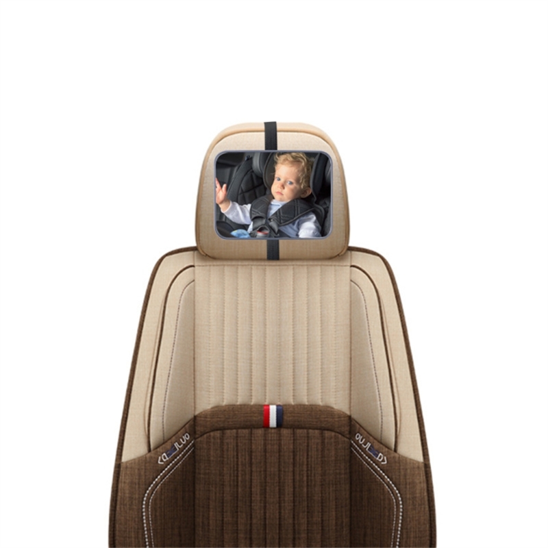 Dispositivo monitoreo bebés inastillable, práctico asiento trasero vigilancia para bebés, observación bebés, conduce