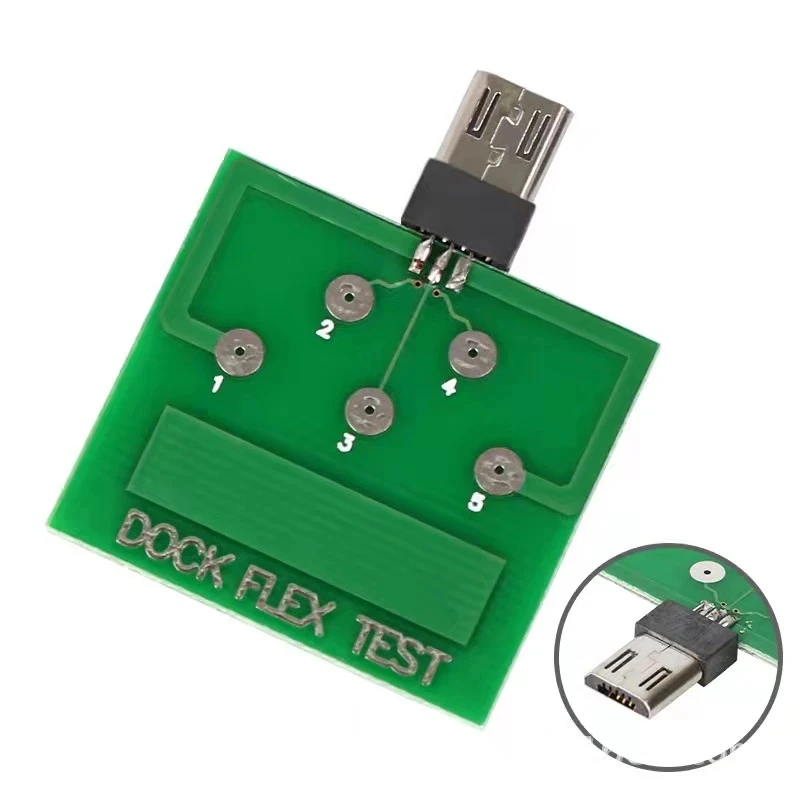 OSS チーム マイクロ USB ドック フレックス テスト ボード iPhone Android 電話用 Type-C U2 バッテリー電源充電ドック フレックス簡単テストツール