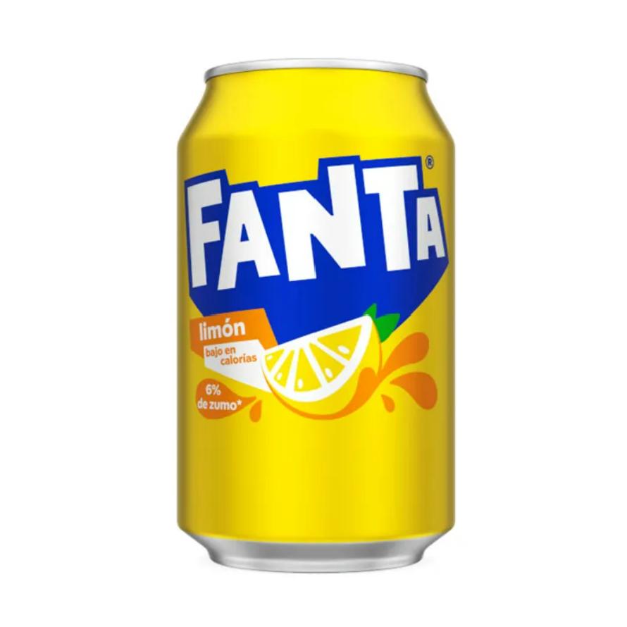 Fanta-Sumo Laranja ou Limão, 24 Unidades de 330ml