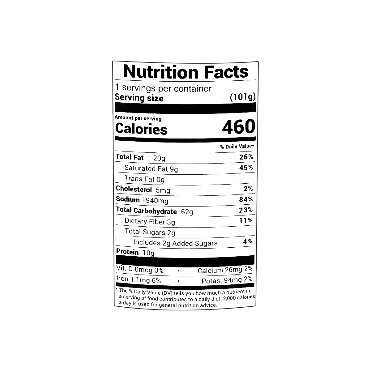 [10Packs] MASTER KONG Seafood  Flavor Noodle  101g*10Packs