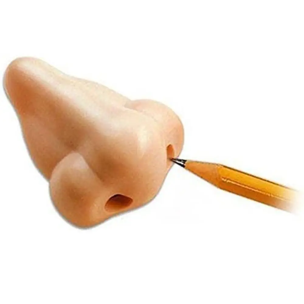 Writing Drawing Rewards Gift Sketching Student Stationery Pencil Cutting Tools Funny Pencil Sharpener Nose Pencil Sharpener