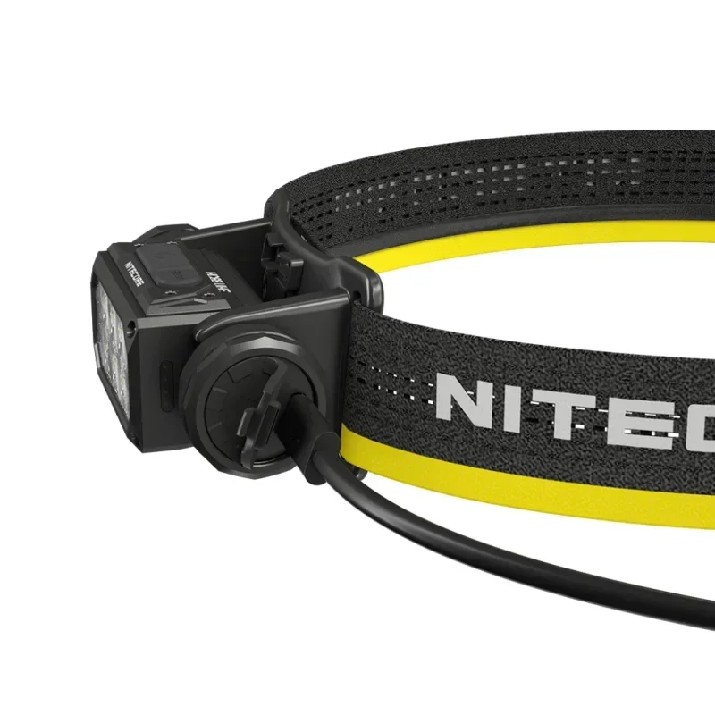 NITECORE HC65 UHE Linterna frontal de metal resistente 2000 lúmenes USB-C recargable con batería NL1840HP