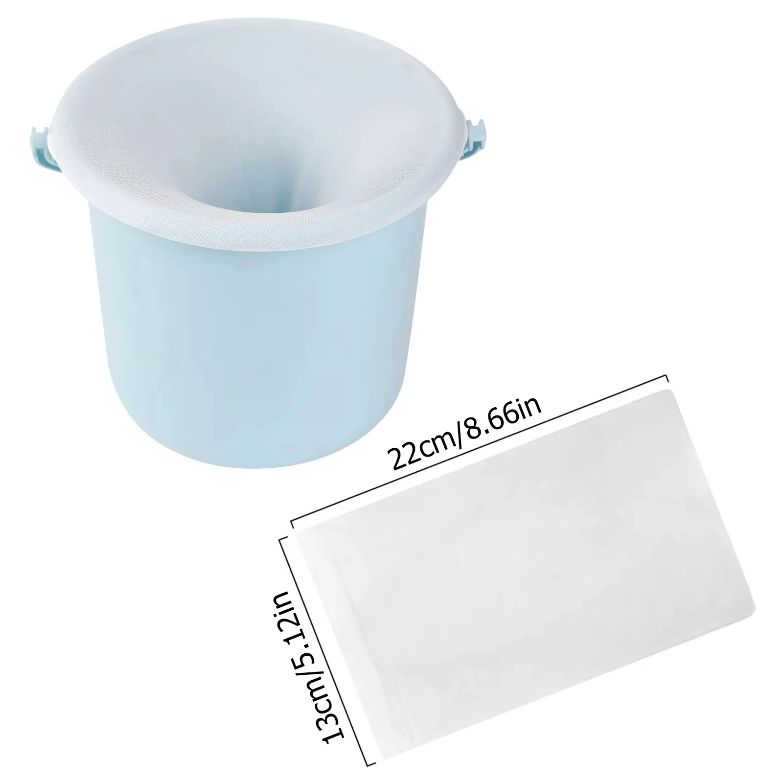 DIZETION 5-50Pcs Filter Storage Pool Skimmer Socks Nylon Pool Filter Socks For Basket Skimmer Pool Cleaning Filters