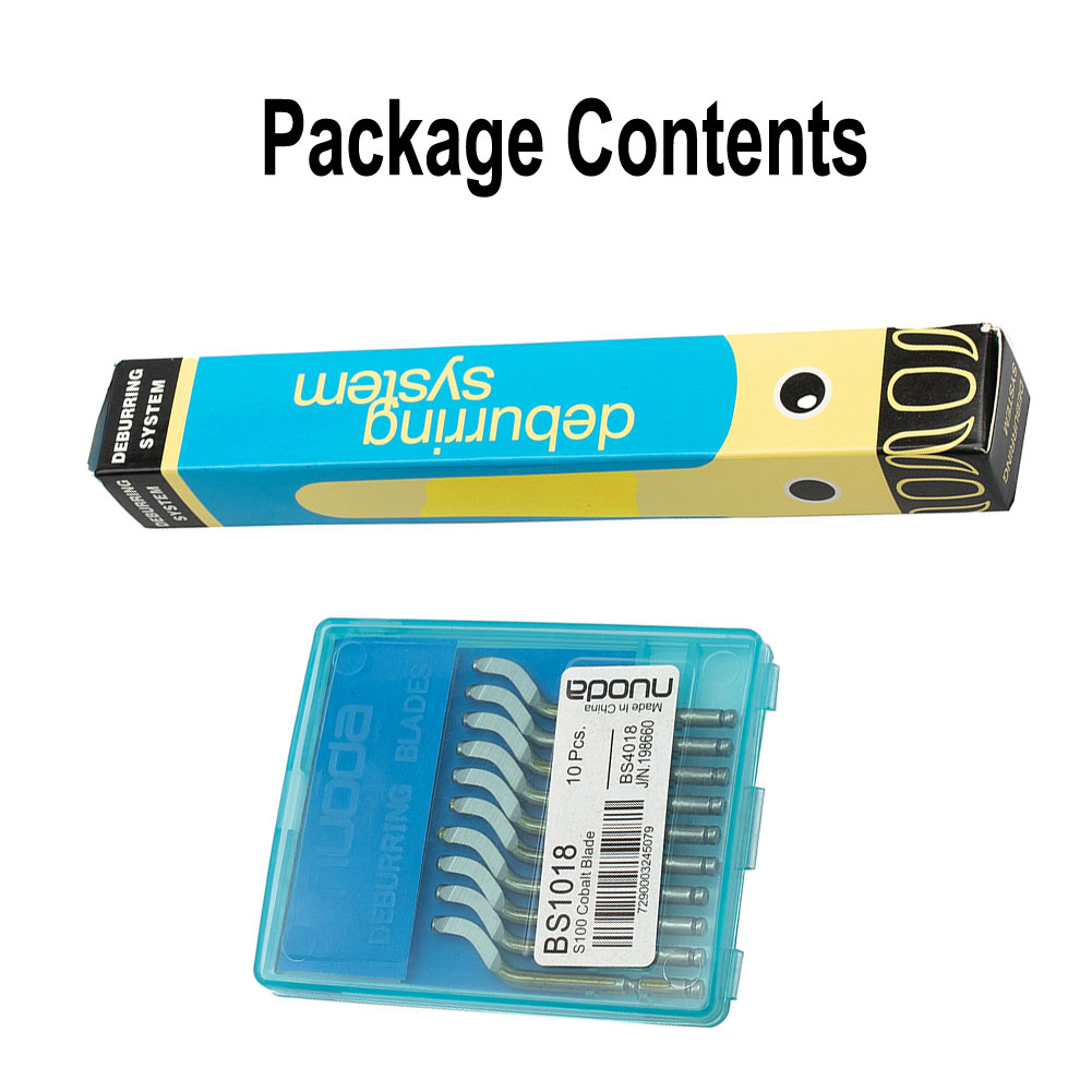 Metal Handle Burr Trimmer Knife RB1000 Edger Scraper HSS Pipe Quick Clamping Deburring Trimming Tool BS1010 BS1018 BK3010