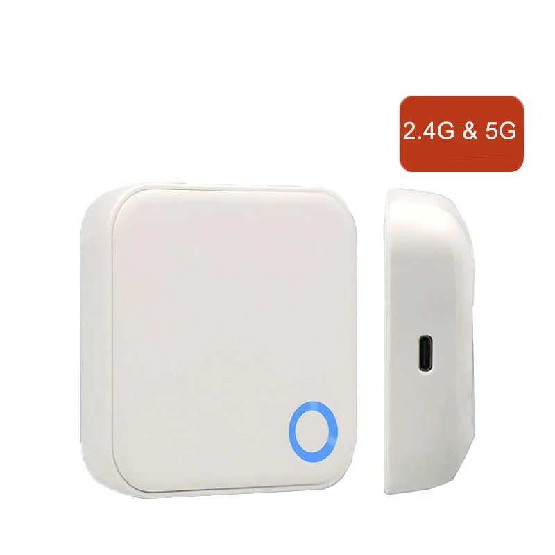 G5 5g 2.4g Wifi Hub Center Core Bluetooth para Wifi Conversor Gateway Para TTLOCK TTHOTEL Dispositivos Inteligentes