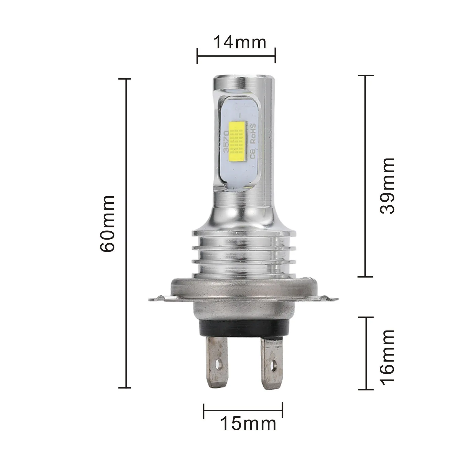 LED H7 20000LM 4300K 8000K 3000K HB3 HB4 9005 9006 H3 H1 H8 H4 H11 H9 Turbo Canbus Led faro de coche CHIP CSP luz antiniebla