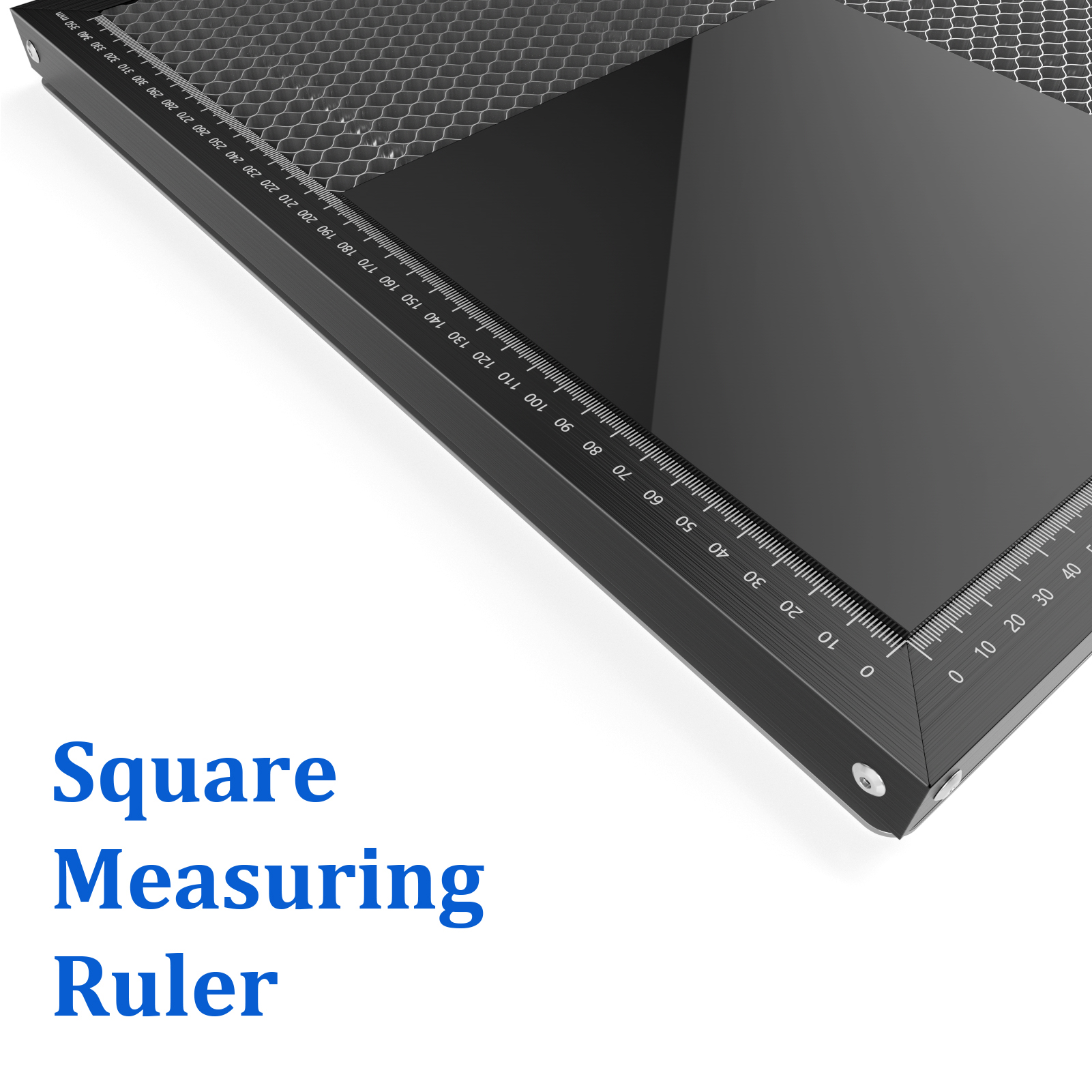 SCULPFUN Laserschneid-Waben-Arbeitstischplatte, Stahlplattenplattform für Diodenlasergravierer, Schneidemaschine, 400 x 400 mm