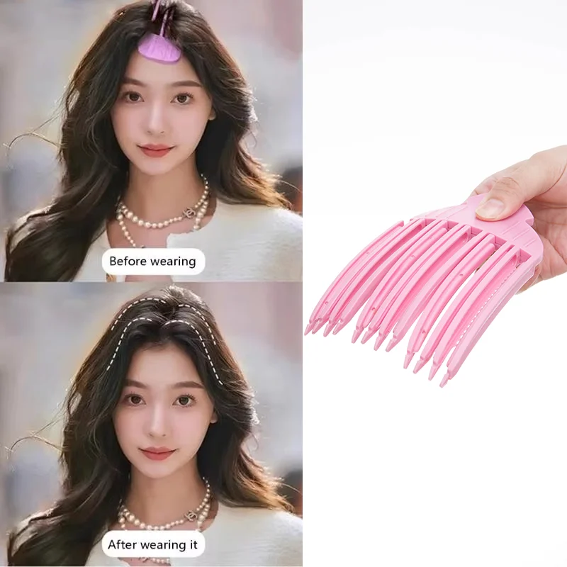 1/2 pçs clipes de ondulação de cabelo sem calor natural fofo ferramenta de estilo de cabelo sem calor diy cuidados com o cabelo raízes para volume e textura