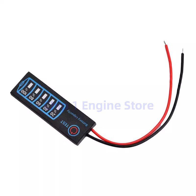 DC5-30V 18650 lithium/Lithium iron/lead-acid pool battery percentage indicator panel battery LED LCD display Module voltage