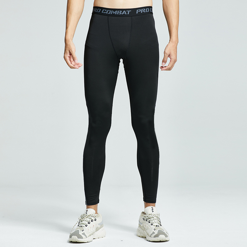 Strumpfhosen Herren Frühling Herbst Winter Basketball Training Elastische Fitness Basis Hosen Schnell Trocken Lauf Kompression Lange Hosen Eis Seide