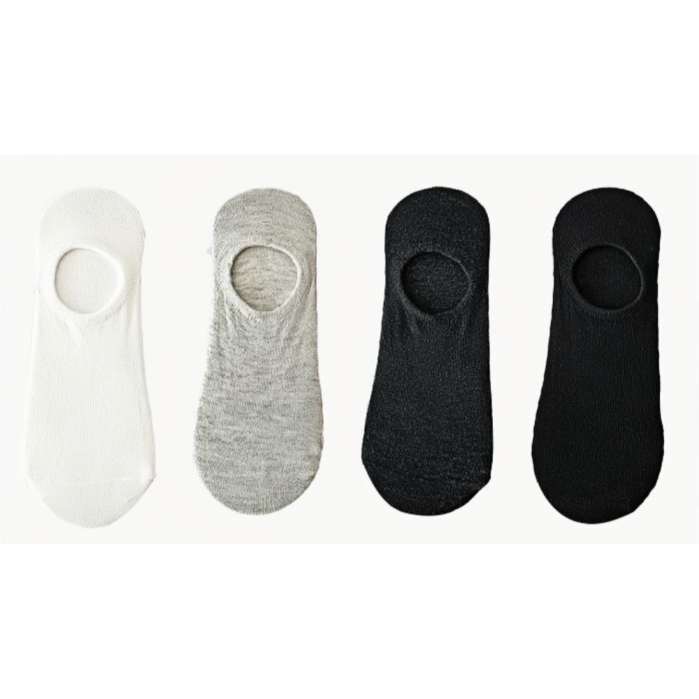 5/10/20/30 pares de calcetines náuticos absorbentes de sudor y a prueba de olores para hombre, calcetines de color sólido transpirables de corte bajo de verano