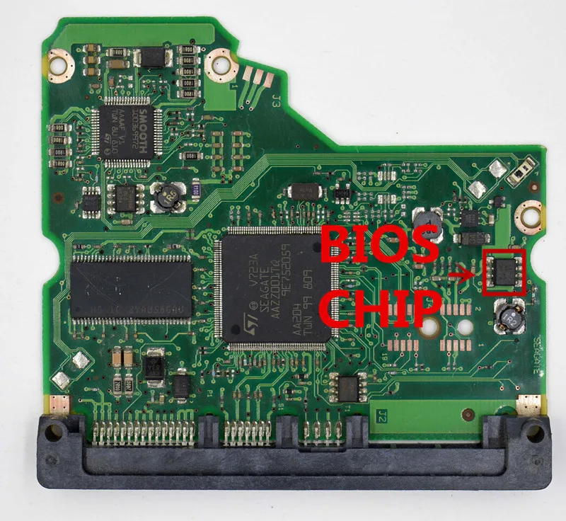 100574451   REV A REV B / 100502538   REV A, SMAJ-1 PCB 100513586   Płytka drukowana dysku twardego REV A / Seagate 100509685 100513590