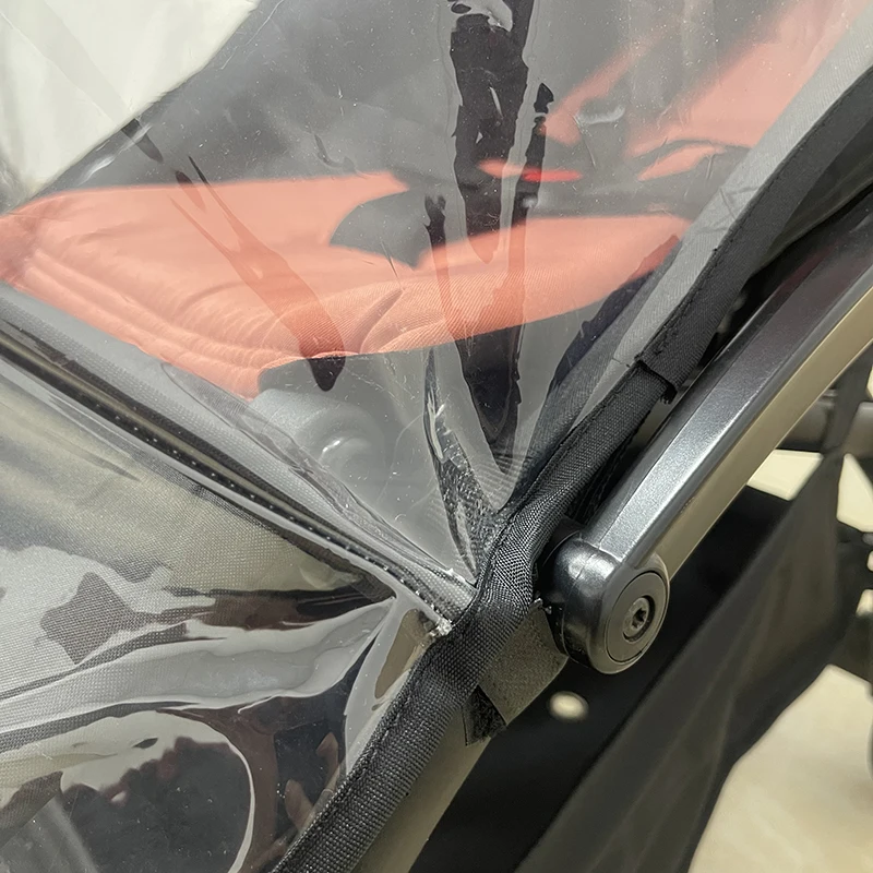 Capa de chuva para carrinho de bebê, capa de chuva para yoyo/yoya, material de segurança eva, à prova de vento, design 1:1, proteção completa, acessórios para carrinho