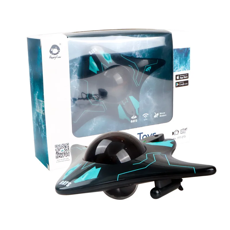 RC เรือเรือดําน้ําพร้อมกล้องใต้น้ํา 6CH รีโมทคอนโทรล Wifi FPV รีโมทคอนโทรลเรือวิทยุควบคุมของเล่นสําหรับ Boyts เด็กของขวัญ