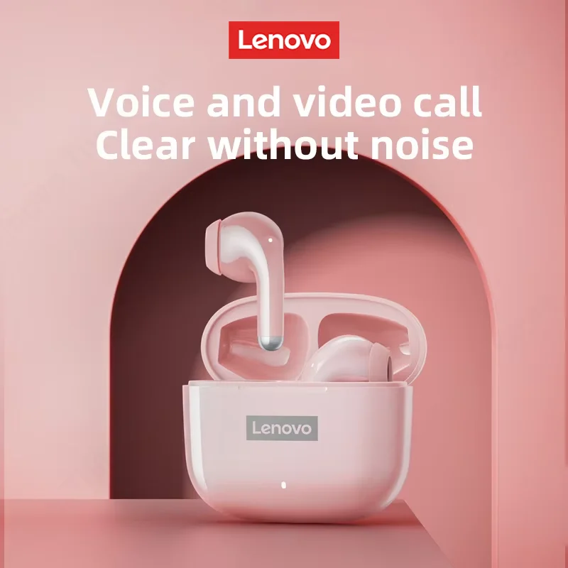 Neue Lenovo LP40 Pro Bluetooth V5.3 Kopfhörer Punchy Bass Sound Headset Vollständige Com Javascript mit Android IOS Leichte Kopfhörer