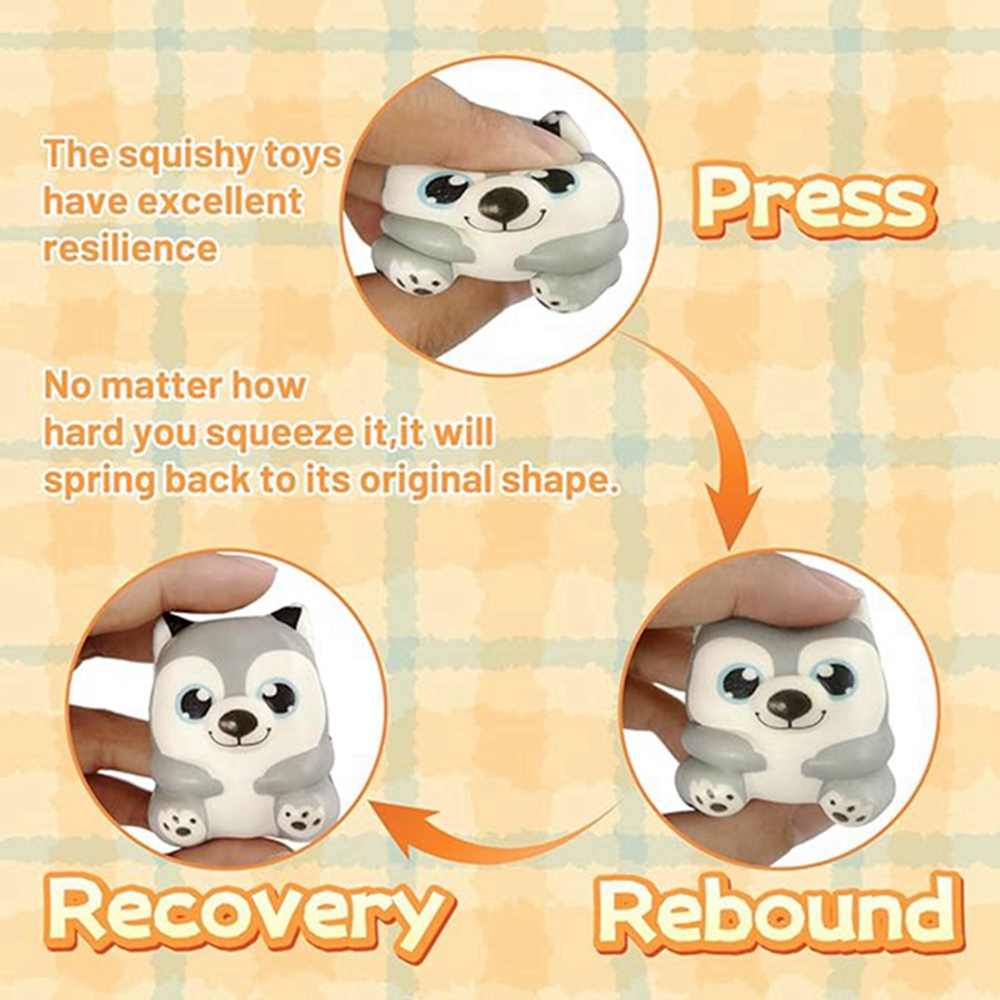 6/12 pçs para crianças adulto mini kawaii bonito alívio do estresse espremer brinquedos aleatórios lento subindo squishies brinquedo carnaval goodie saco stuffers