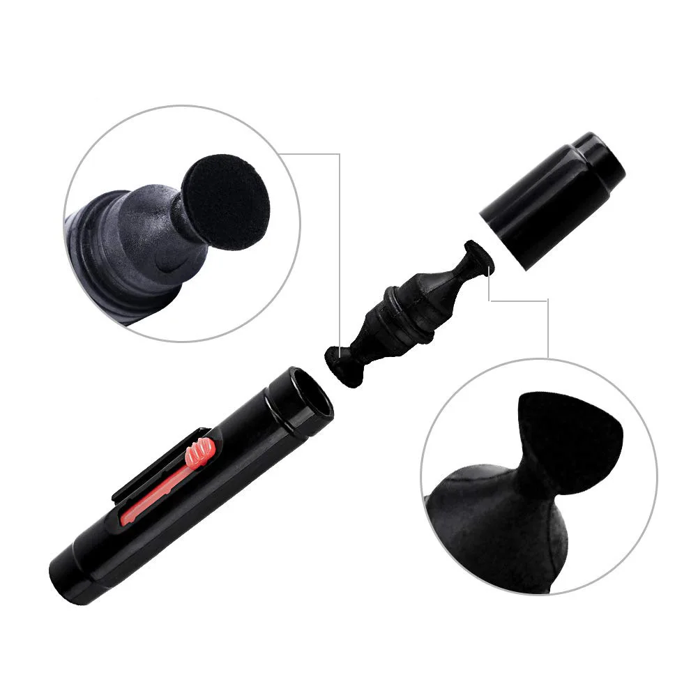 3 in 1 카메라 클리닝 키트 전문 DSLR 렌즈 디지털 카메라 센서 렌즈 클리닝 도구 (소니, 후지필름, 니콘, 캐논용)