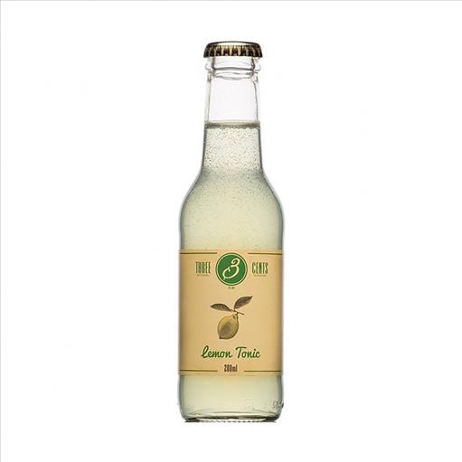 Zitronen Tonic kohlensäure haltiges Getränk 200ml-drei Cent