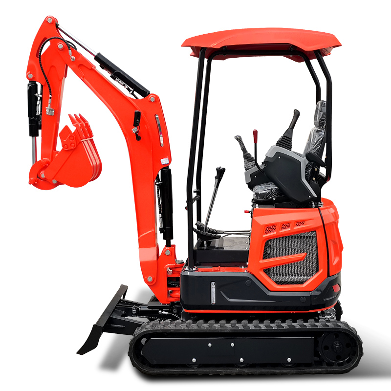 Высококачественный двигатель Kubota EPA/EURO 5, китайский мини-экскаватор, 1,8 тонны, кабиновый мини-экскаватор, экскаватор