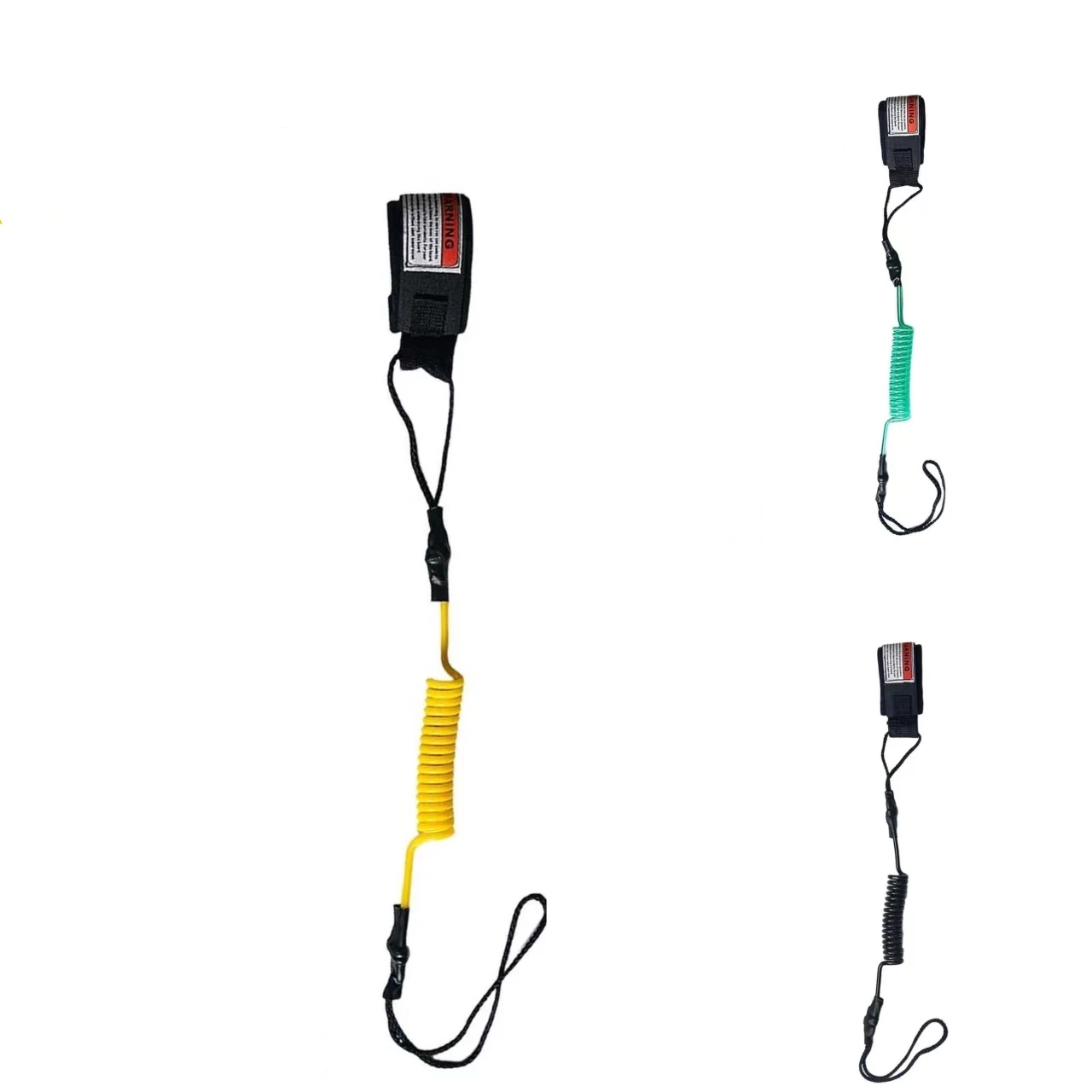 1Pc Hot Surf Leash - Safety Hand Rope Hook | Coiled Bodyboarding Leash for Small-Medium Waves