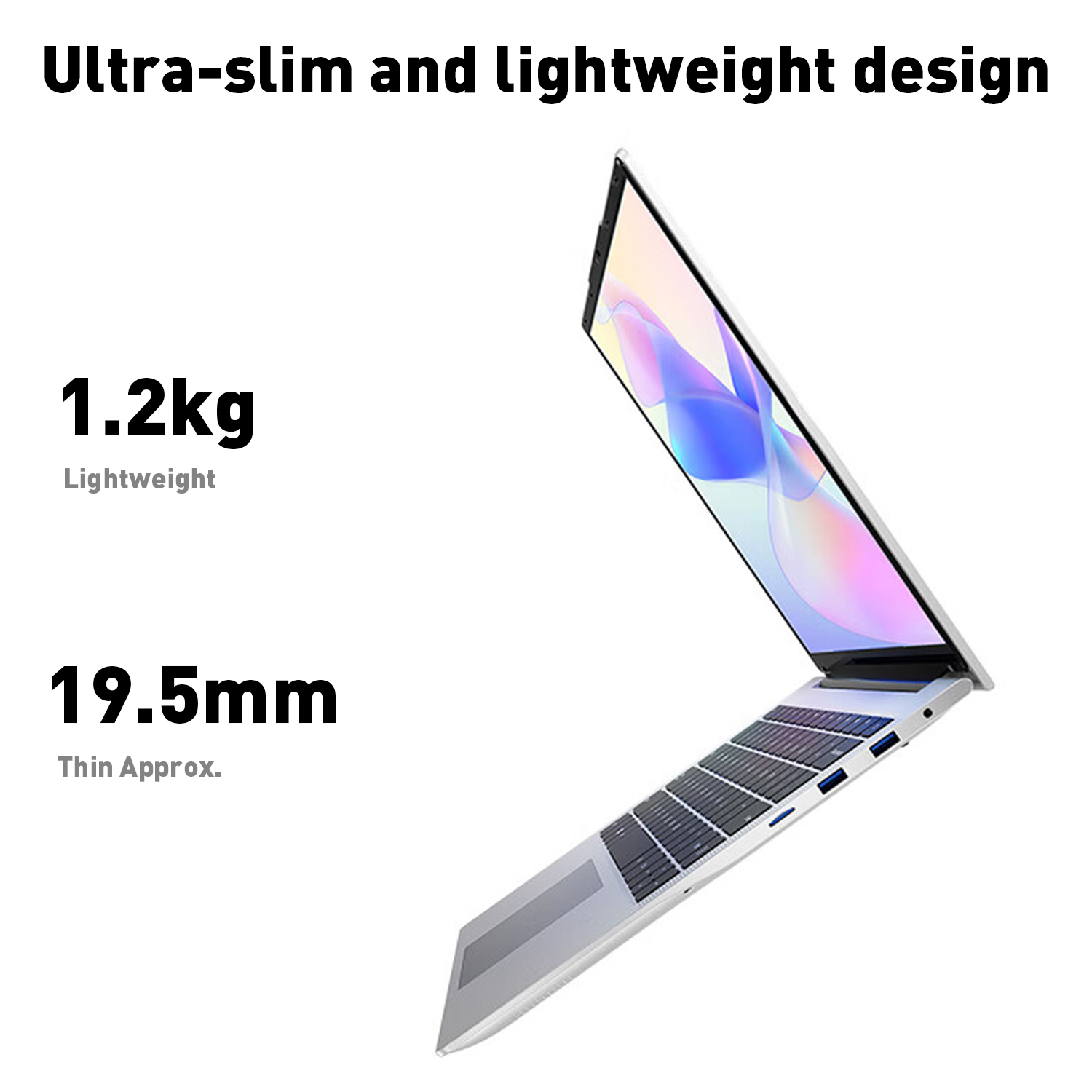 H & U & W 14,1 "portátil ultradelgado 16GB RAM 2TB SSD Windows 11 Intel N3700 Notebook Gamer 1920*1080 pantalla Oficina estudio ordenador PC
