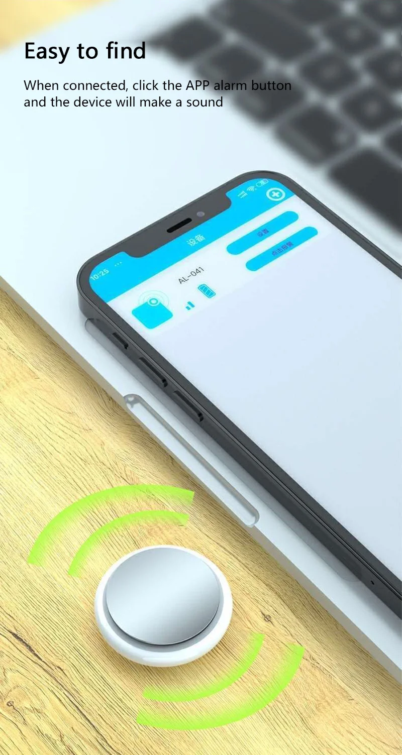 Mini GPS Tracker Smart Anti-Lost Reminder Device Wallet Keychain Pets Bluetooth For Apple Android Finder Air Tag Locator