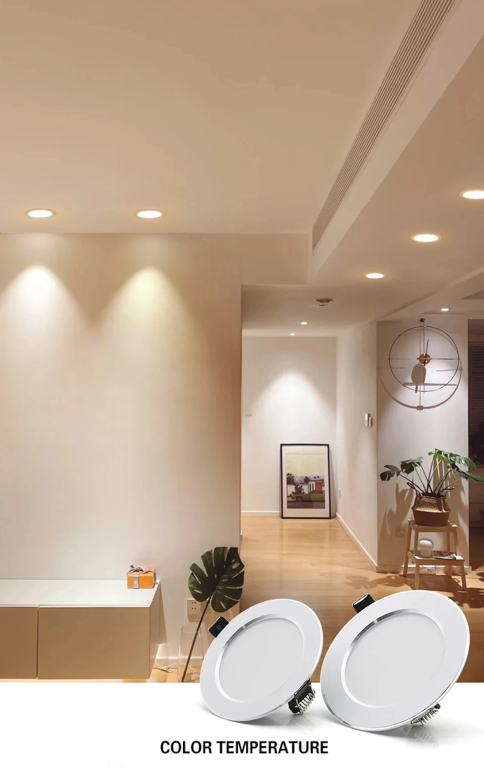 Spot LED Downlight Ceiling AC 220V 240V 7W 18W Spotlight Cold Warm White Round Recessed Lamp LED Spot Light Lighting