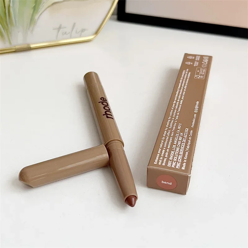 Up-To-Date Summer Lemon Lemontini Lip Gloss Pocket  Blush Stick Non-fading Waterproof Blusher Moisturizing Lipstick Liner