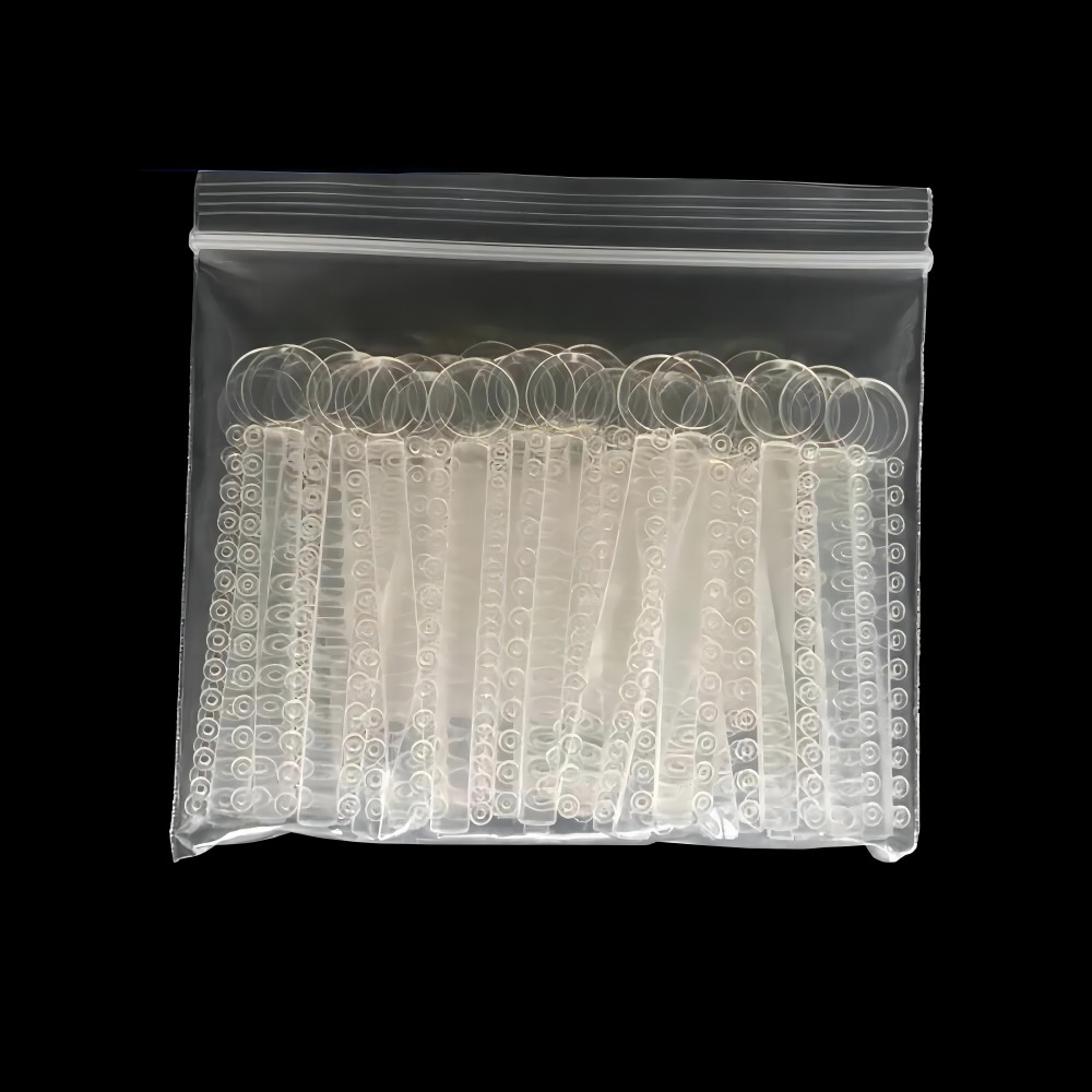 PIORPOY 1040 ピース/40 スティック歯科矯正弾性結紮ネクタイバンドブラケットブレース用カラフルな歯科製品ツール