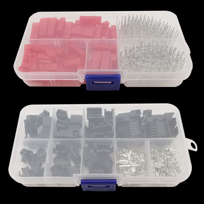 JST 1,25/PH2.0/XH2.54/SM2.54/JST SYP 2P/VH3.96 enchufe macho + enchufe hembra carcasa de plástico Terminal conector de cable de cabecera de Pin