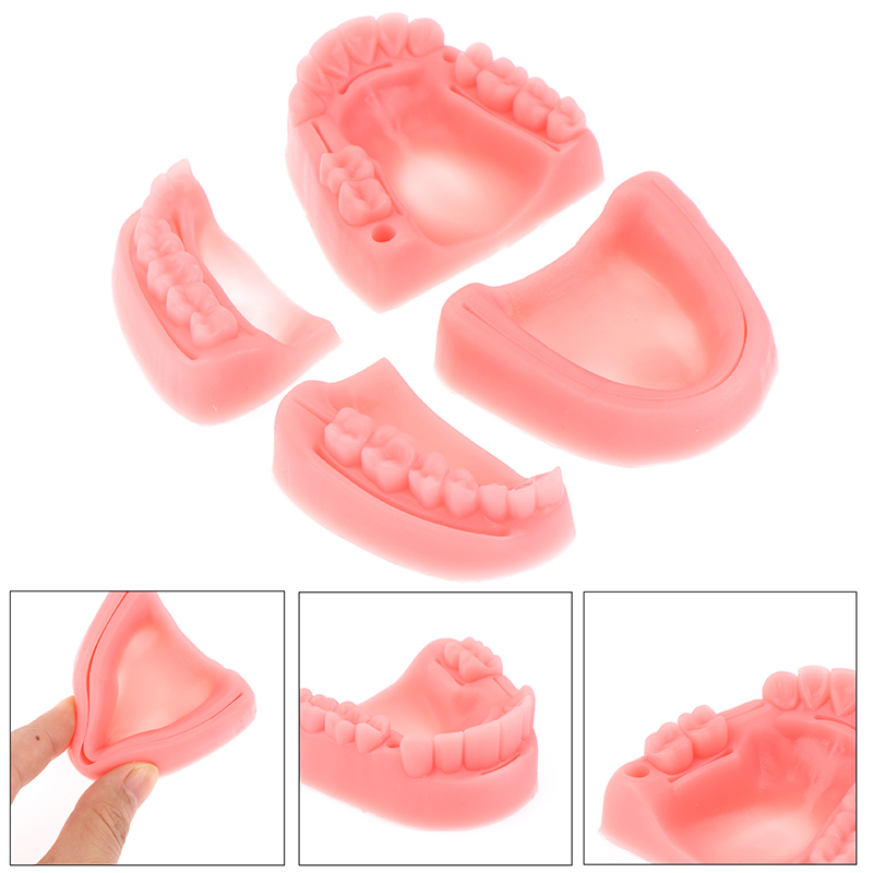 Módulo de Treinamento de Sutura Oral e Gum, Periodontite Silicone, Modelo, 2 PCs/Set, 4 PCs/Set