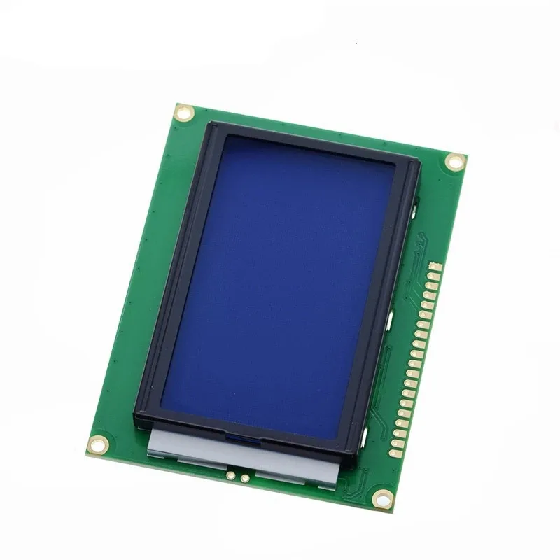 12864 LCD 5V 128*64 puntos pantalla azul/verde con retroiluminación ST7920 puerto paralelo LCD12864 para arduino