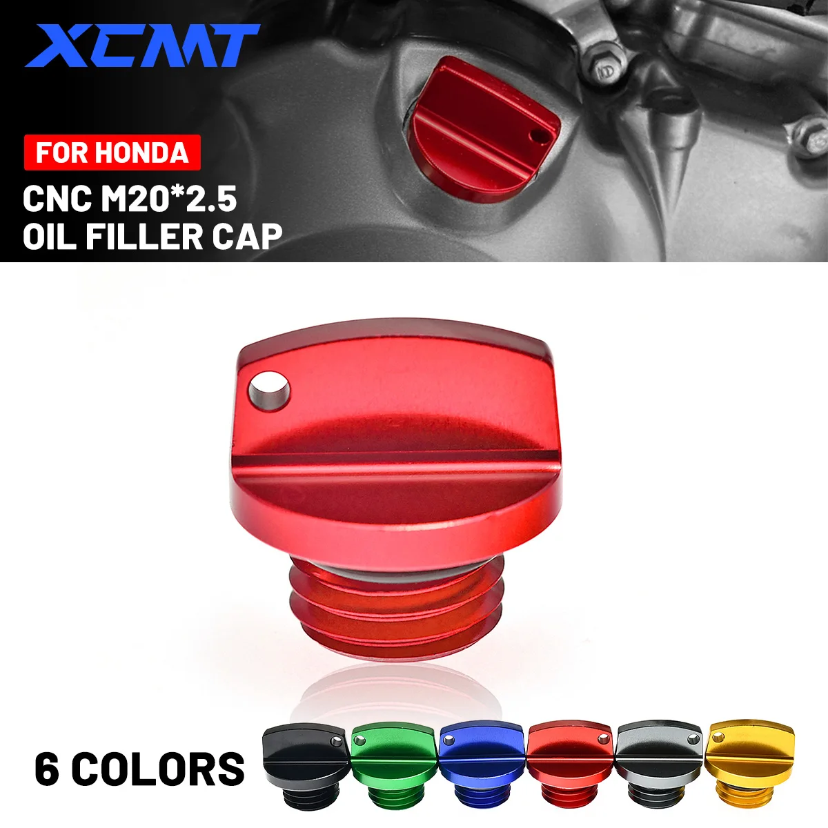 M20*2.5 Oil Filler Cap Plug For Honda CRF250R CRF450R CRF250L/M For YAMAHA YZ 68 85 125 250 YZ1250 YZ250 YZ 250F 450F WR250F