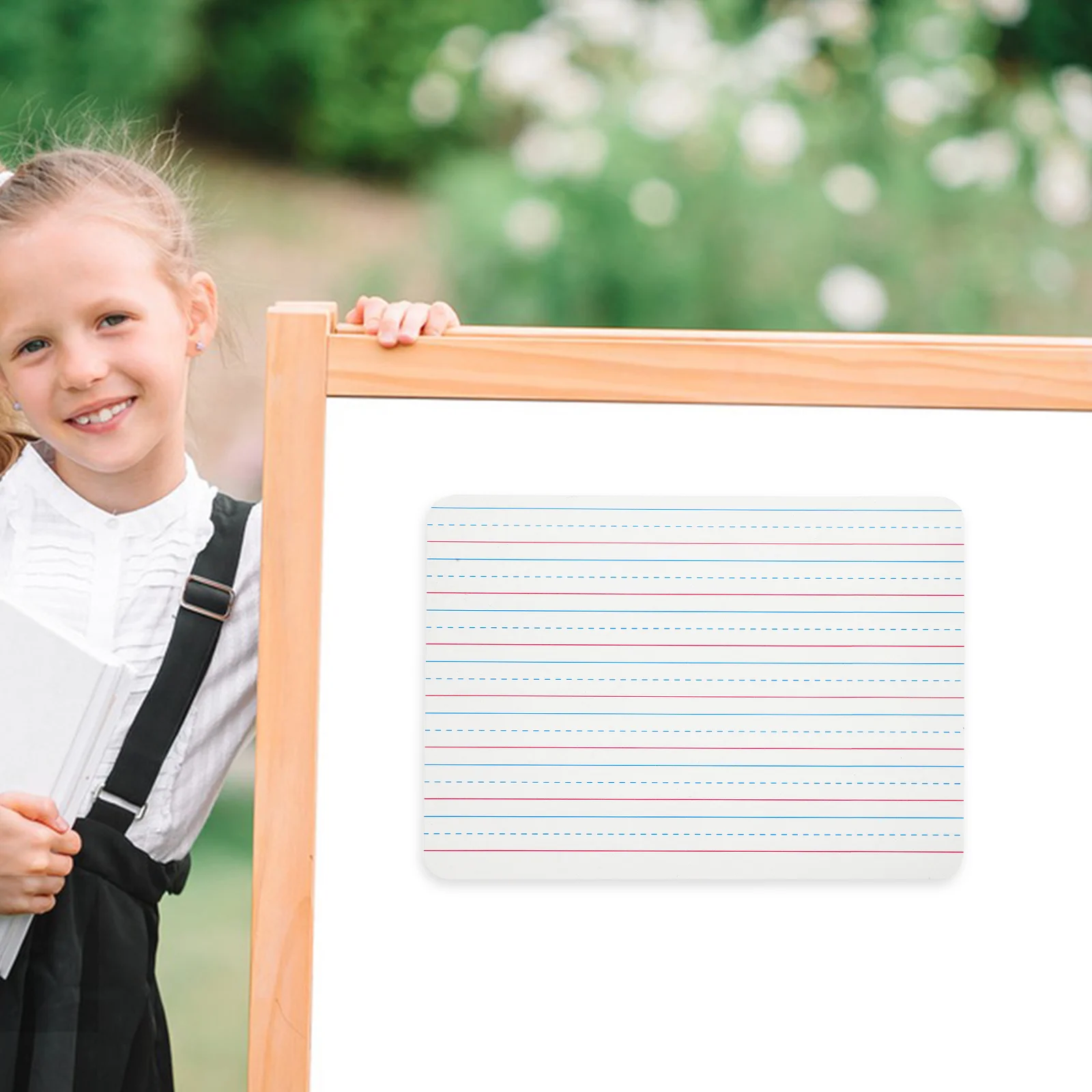 Double Sided Whiteboard Small Dry Erase Board Classroom White Boards With Lines Handheld Writing Board For Presentation Supplies