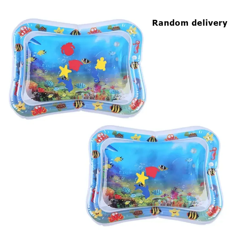 Infinno inflável barriga tempo esteira premium bebê água jogar esteira para bebês e crianças brinquedos do bebê